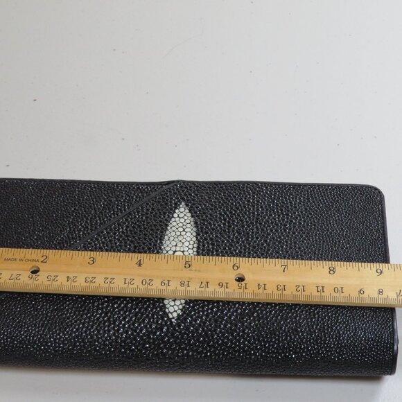 CROTON Genuine Stingray Skin Wallet Purse - Picture 5 of 7